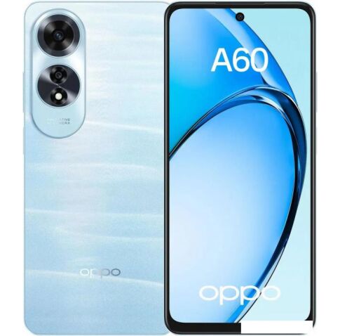 Смартфон Oppo A60 CPH2631 8GB/256GB международная версия (голубой)