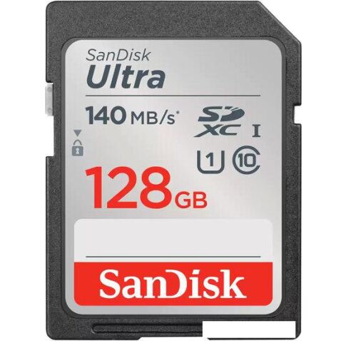 Карта памяти SanDisk Ultra SDXC SDSDUNB-128G-GN6IN 128GB