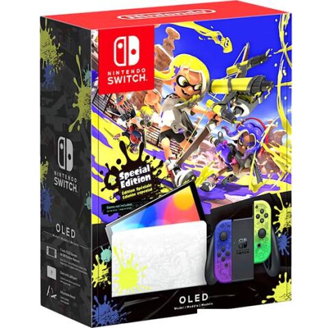 Игровая приставка Nintendo Switch OLED Splatoon 3 Edition