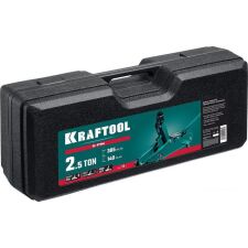 Подкатной домкрат KRAFTOOL S-Pin 43457-2.5-K 2.5т (кейс)