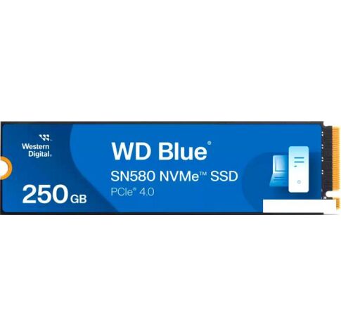 SSD WD Blue SN580 250GB WDS250G3B0E