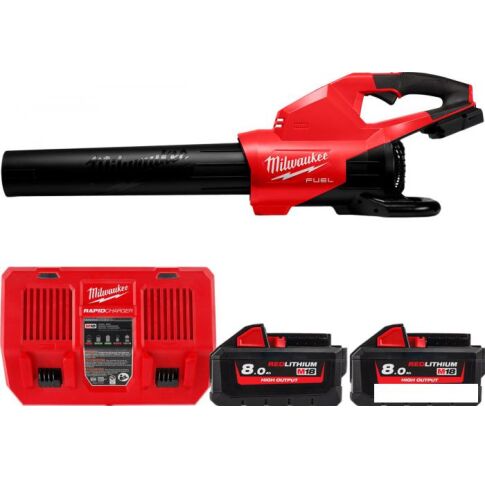 Ручная воздуходувка Milwaukee M18 FUEL M18F2BL-802 4933479988 (с 2-мя АКБ)