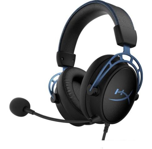 Наушники HyperX Cloud Alpha S (черный/синий)