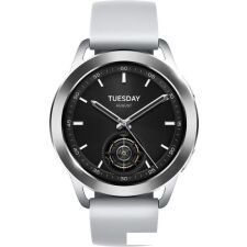 Умные часы Xiaomi Watch S3 M2323W1 (серебристый/серый, международная версия)