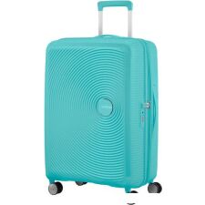 Чемодан-спиннер American Tourister Soundbox Poolside Blue 67 см