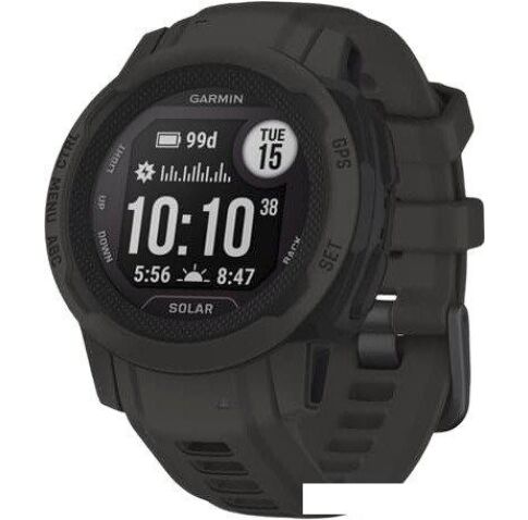 Умные часы Garmin Instinct 2S Solar (графит)