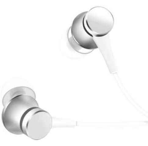 Наушники с микрофоном Xiaomi Mi In-Ear Headphones Basic HSEJ03JY (серебристый)