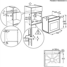 Духовой шкаф Electrolux OEF3H70TX