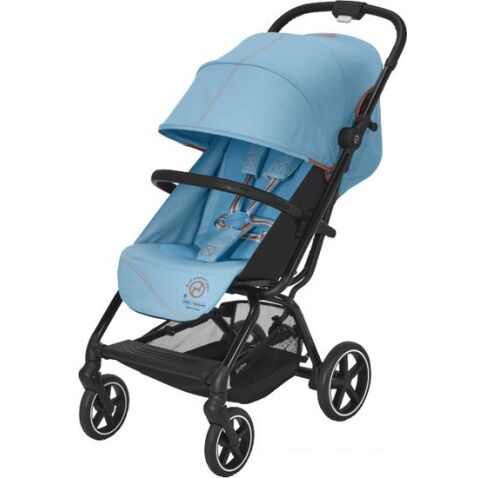 Коляска прогулочная «книга» Cybex Eezy S+2 2022 (beach blue)