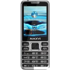 Кнопочный телефон Maxvi X10i (серебристый металлик)