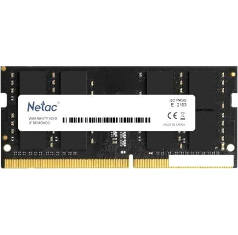 Оперативная память Netac Basic 8ГБ DDR5 4800 МГц NTBSD5N48SP-08