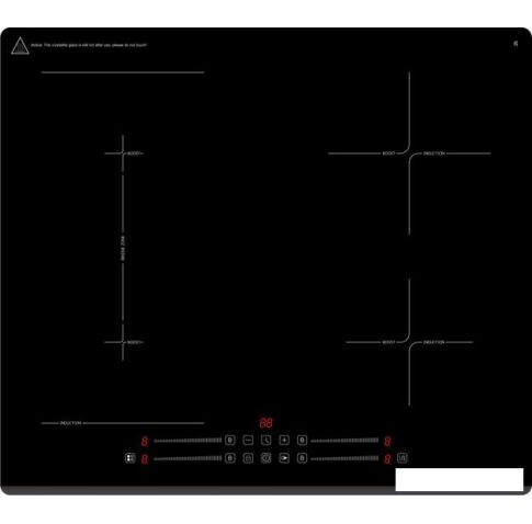 Варочная панель ZorG INO62 (черный)