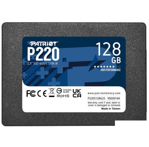 SSD Patriot P220 128GB P220S128G25