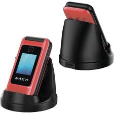 Кнопочный телефон Maxvi E8 (красный)