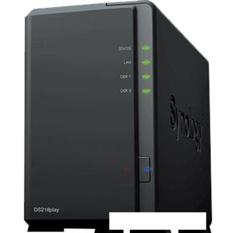 Сетевой накопитель Synology DiskStation DS218play