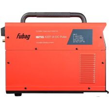 Сварочный инвертор Fubag INTIG 400T W DC PULSE 31454.2 (с горелкой)