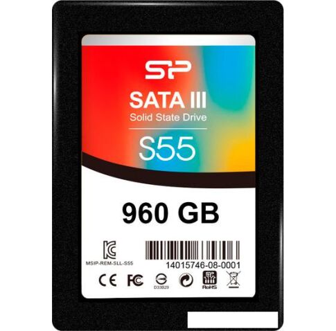 SSD Silicon-Power Slim S55 960GB [SP960GBSS3S55S25]