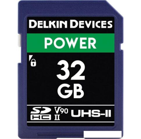 Карта памяти Delkin Devices SDHC Power UHS-II 32GB