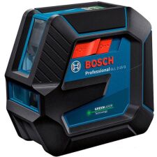 Лазерный нивелир Bosch GLL 2-15 G Professional 0601063W02 (LB 10 + DK 10, кейс)