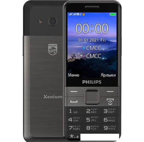 Мобильный телефон Philips Xenium E590 (черный)