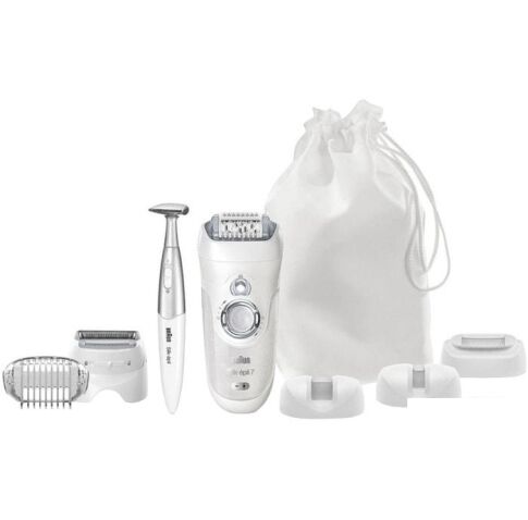 Эпилятор Braun Silk-epil 7 7-561 Wet & Dry + Триммер Braun FG1100