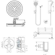 Душевая система Ideal Standard Ceraflex BC447AA