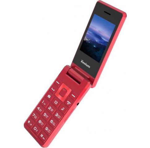 Кнопочный телефон Philips Xenium X600 (красный)