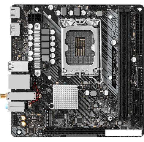 Материнская плата ASRock H610M-ITX/EDP