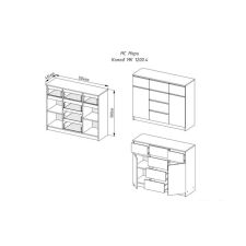 Комод ДСВ Мори МК 1200.4 (белый)