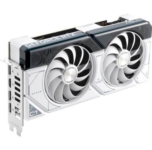 Видеокарта ASUS Dual GeForce RTX 4070 Super White OC Edition 12GB GDDR6X DUAL-RTX4070S-O12G-WHITE