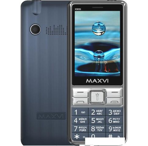 Кнопочный телефон Maxvi X900i (маренго)