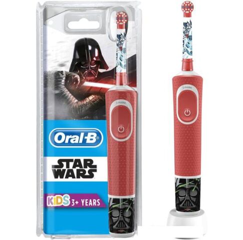 Электрическая зубная щетка Braun Oral-B Kids StarWars D100.413.2K