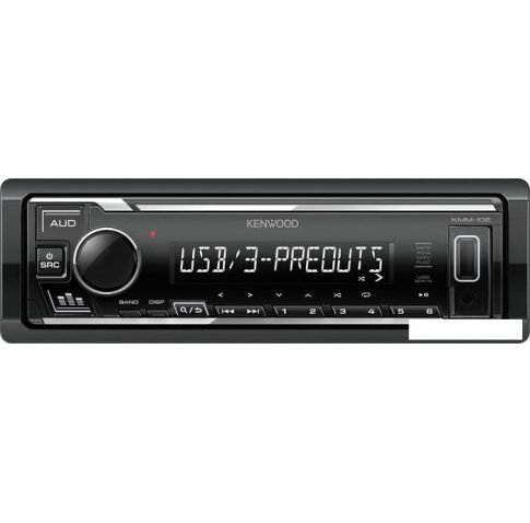 USB-магнитола Kenwood KMM-106