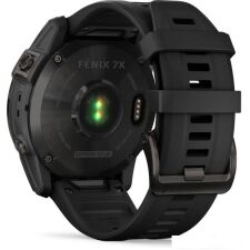 Умные часы Garmin Fenix 7X Sapphire Solar 51 мм (серый карбон/черный)