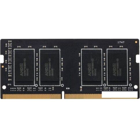 Оперативная память AMD Radeon R7 8GB DDR4 SODIMM PC4-17000 R748G2133S2S-U