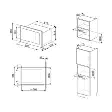 Микроволновая печь Smeg FMI625CN