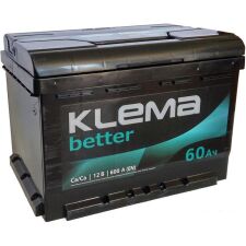 Автомобильный аккумулятор Klema Better 6CТ-60А(0) (60 А·ч)