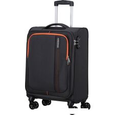 Чемодан-спиннер American Tourister Sea Seeker Charcoal Grey 55 см