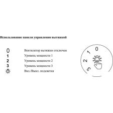 Кухонная вытяжка Weissgauff Ita 60 PP BL