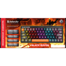 Клавиатура Defender Black Raven GK-417 45417