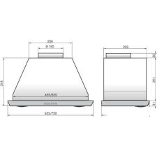 Кухонная вытяжка Elikor Врезной блок 52Н-1000-Э4Д