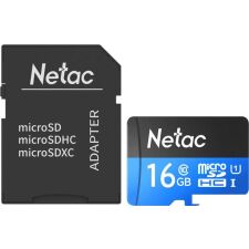 Карта памяти Netac P500 Standard 16GB NT02P500STN-016G-R (с адаптером)