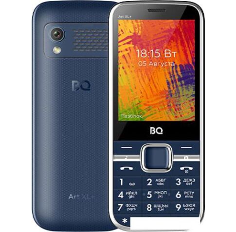 Мобильный телефон BQ-Mobile BQ-2838 Art XL+ (синий)