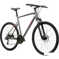 Велосипед Kross Evado 4.0 XL/23" 2024 (графит/красный глянцевый)