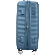 Чемодан-спиннер American Tourister SoundBox Stone Blue 67 см