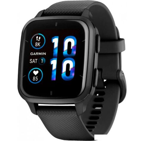 Умные часы Garmin Venu Sq 2 Music Edition (черный)