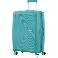 Чемодан-спиннер American Tourister SoundBox Turquoise Tonic 67 см