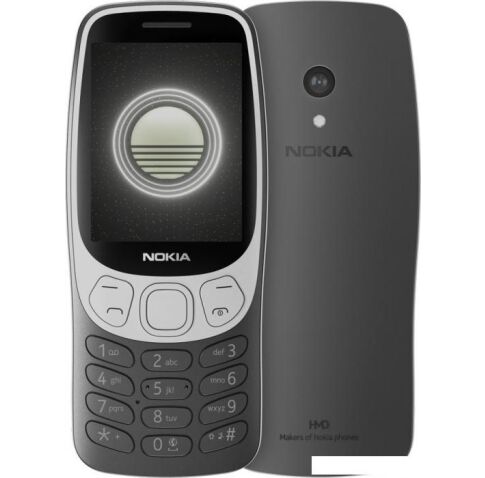 Кнопочный телефон Nokia 3210 4G (2024) Dual SIM TA-1618 (черный)