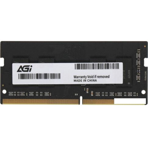 Оперативная память AGI 8ГБ DDR4 SODIMM 3200 МГц AGI320008SD138