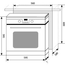 Духовой шкаф LEX EDP 093 IV
